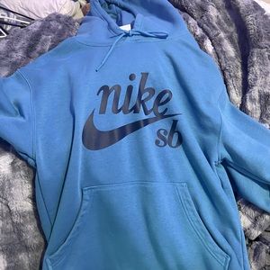 Nike blue hoodie